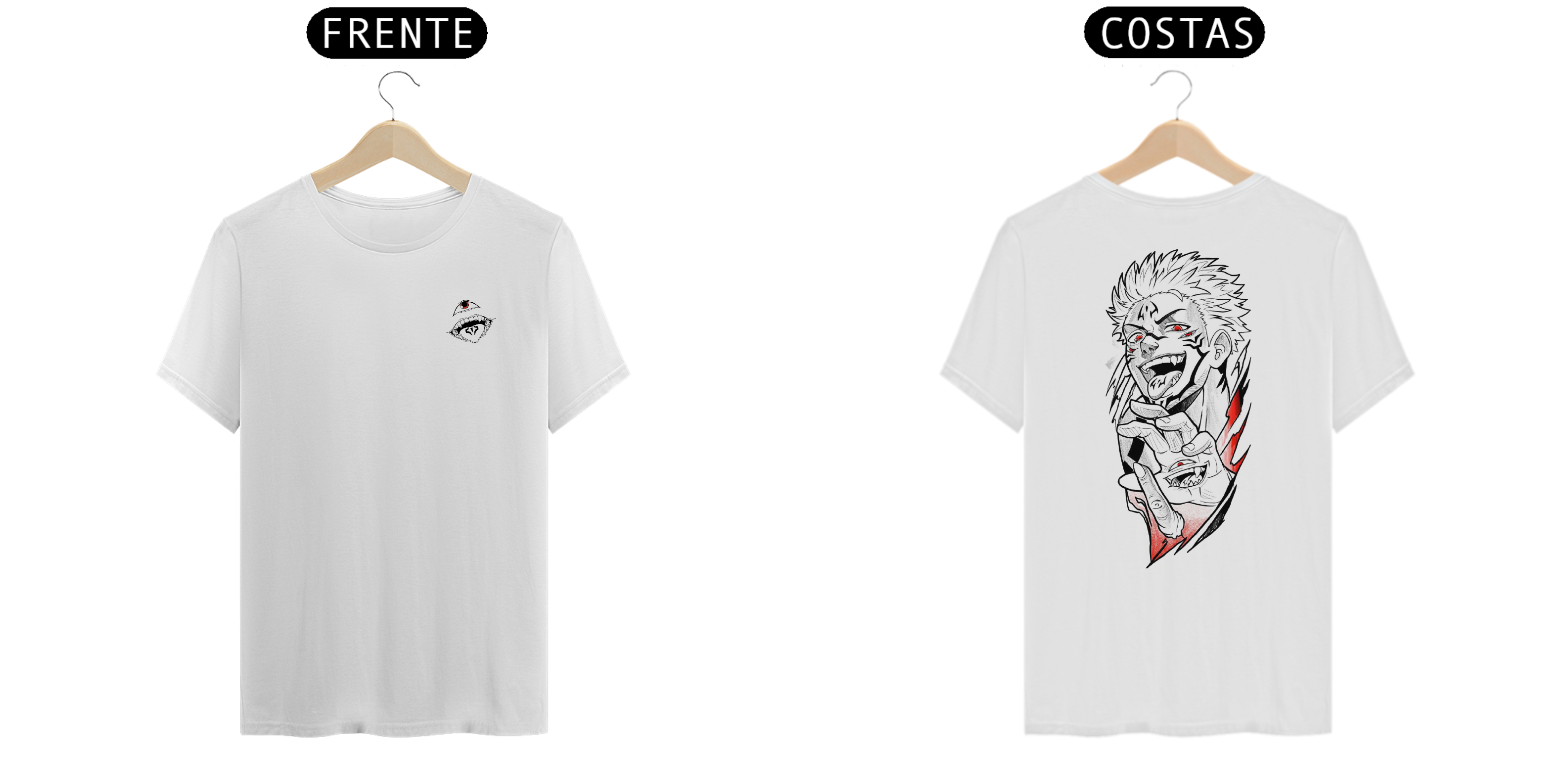 Nome do produto: Camiseta Jujutsu Kaisen Sukuna