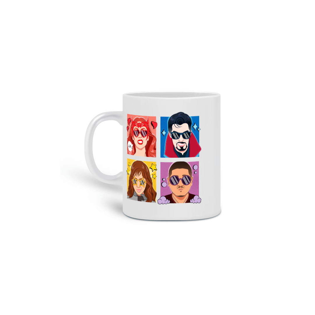 Nome do produto: Pop Art Strange (Caneca)