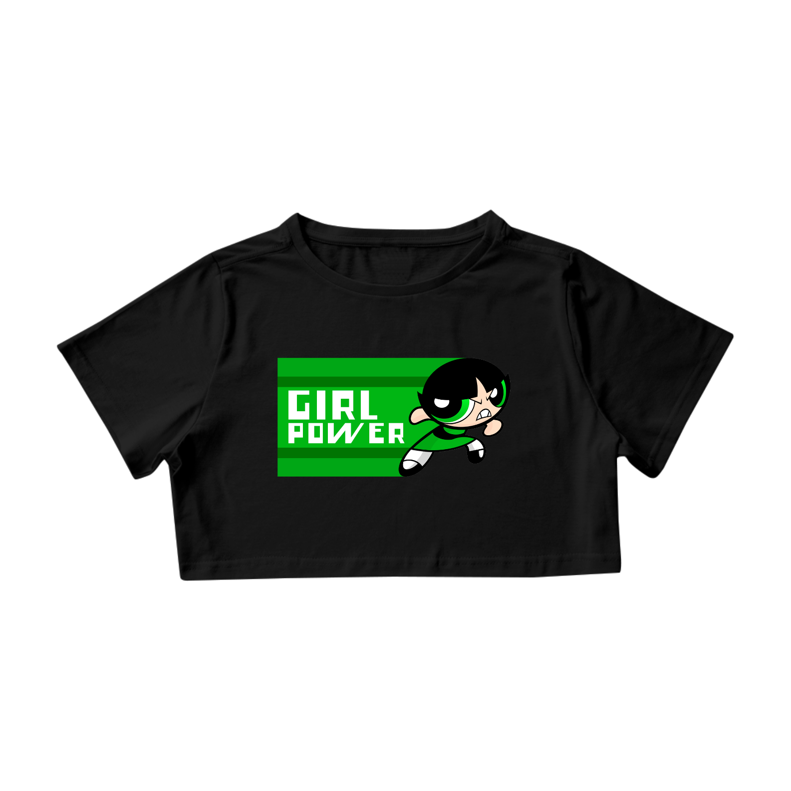 Nome do produto: Cropped Girl Power - Docinho