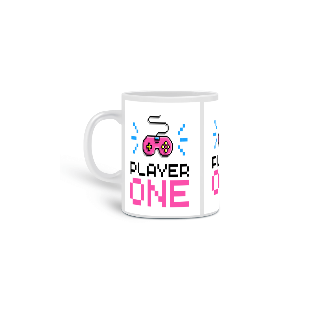 Nome do produto: Caneca player one