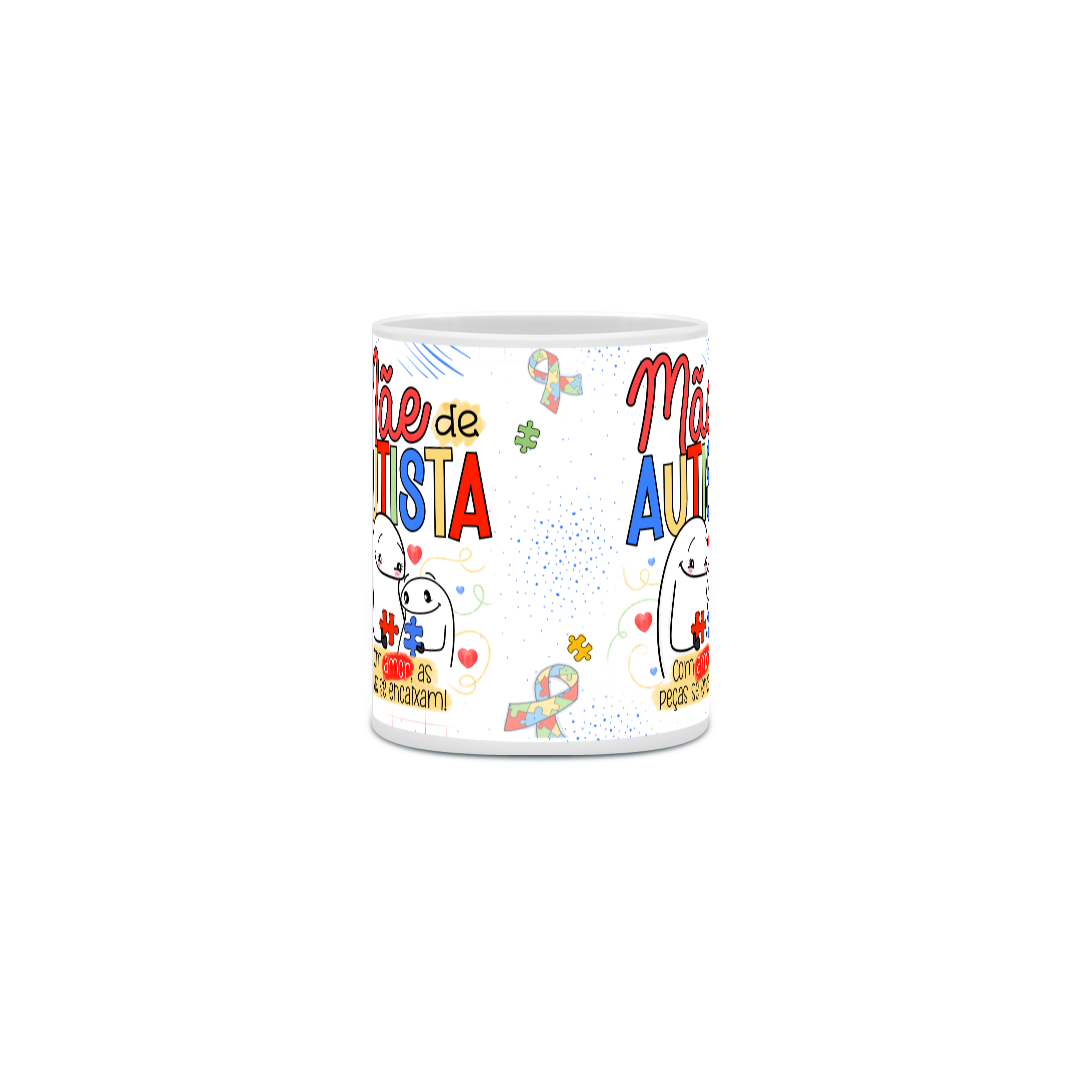 Caneca Clássica (Mãe de Autista)
