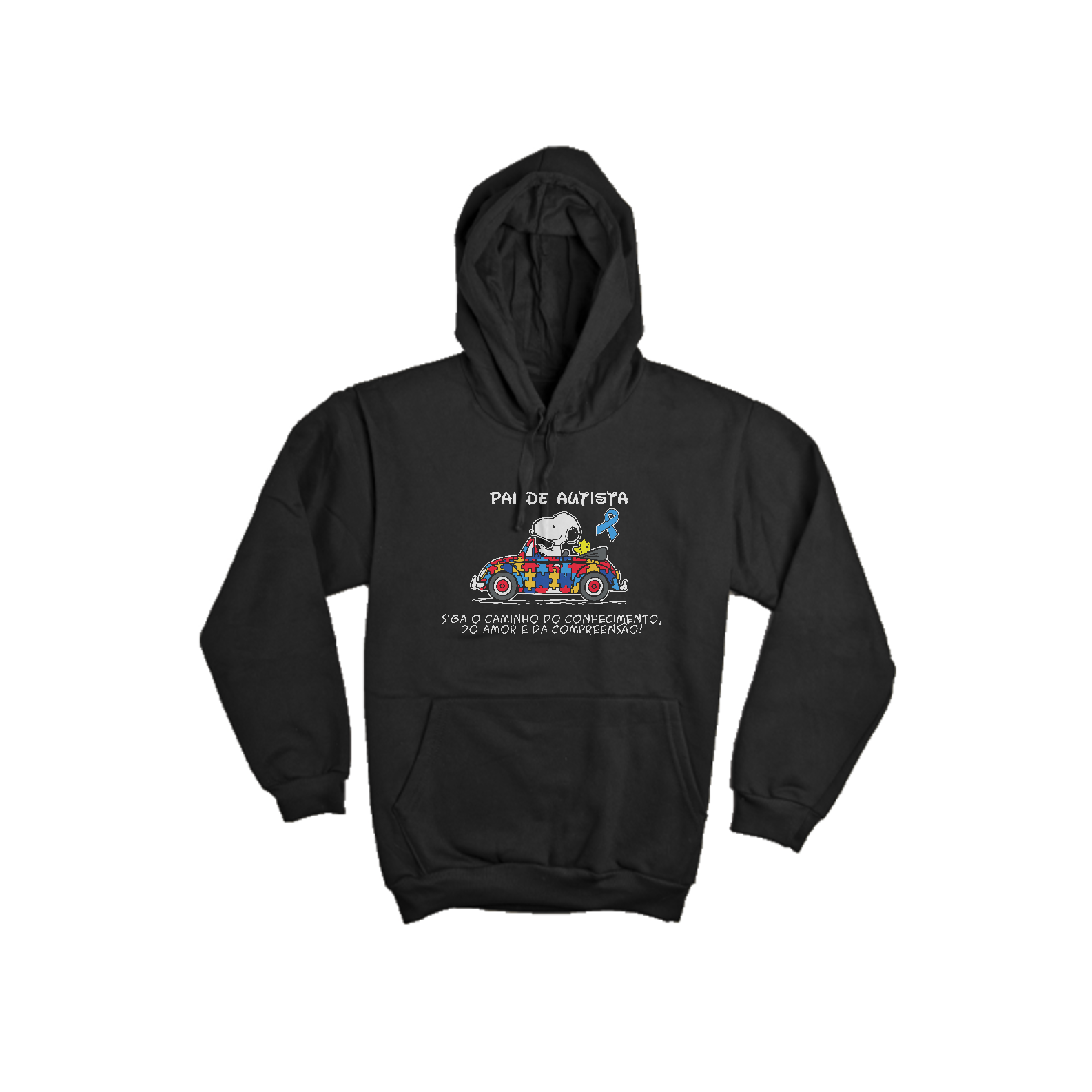 Moletom Canguru (preto)