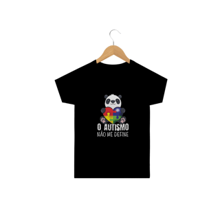 T-shirt Infantil - autismo (o autismo não me define)