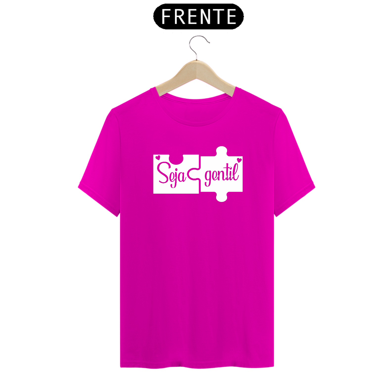 Nome do produto: T-shirt - autismo (seja gentil)