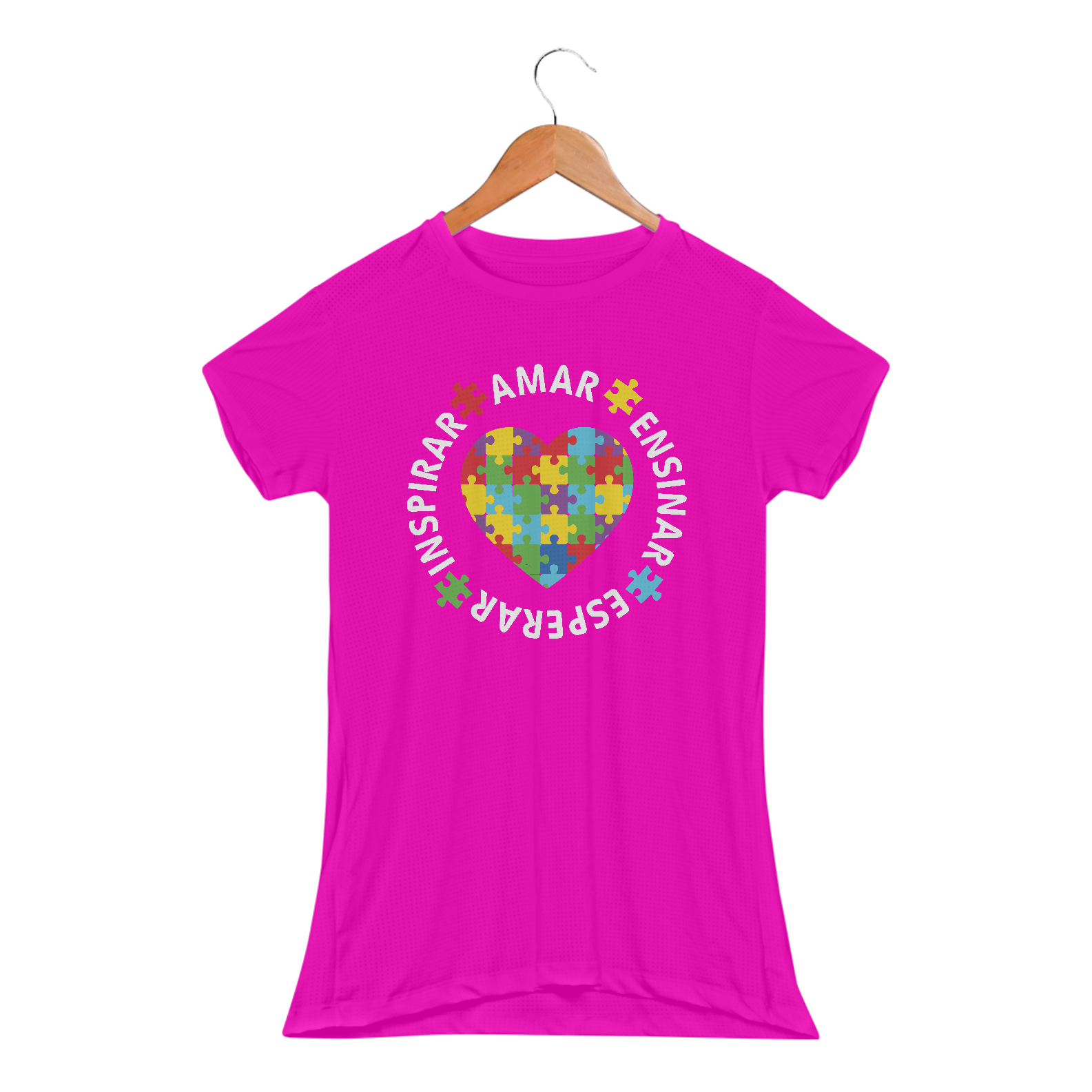 Baby Look u UV Dry (autismo, amar, ensinar, esperar, inspirar)