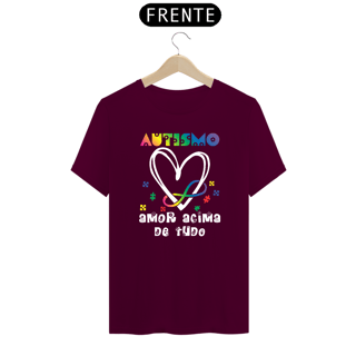 T-shirt - autismo (Autismo, amor acima de tudo)