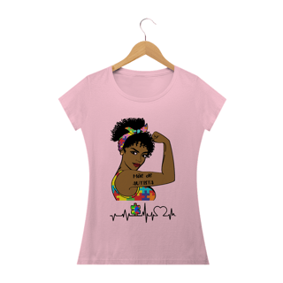 Baby Look - autismo (mãe de autista afro)