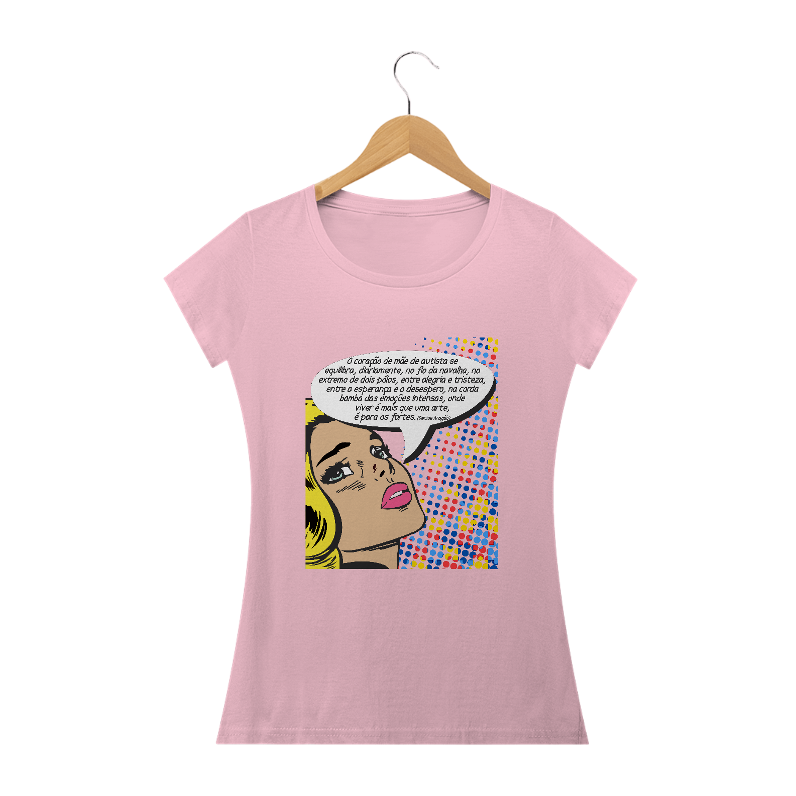 Baby Look - Autismo (Coração de mãe de autista)