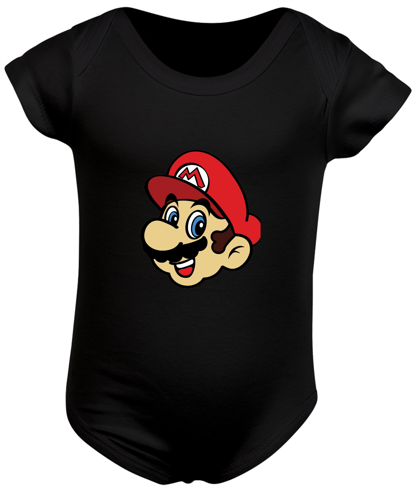 Nome do produto: BODY INFANTIL MARIO | JB STYLE