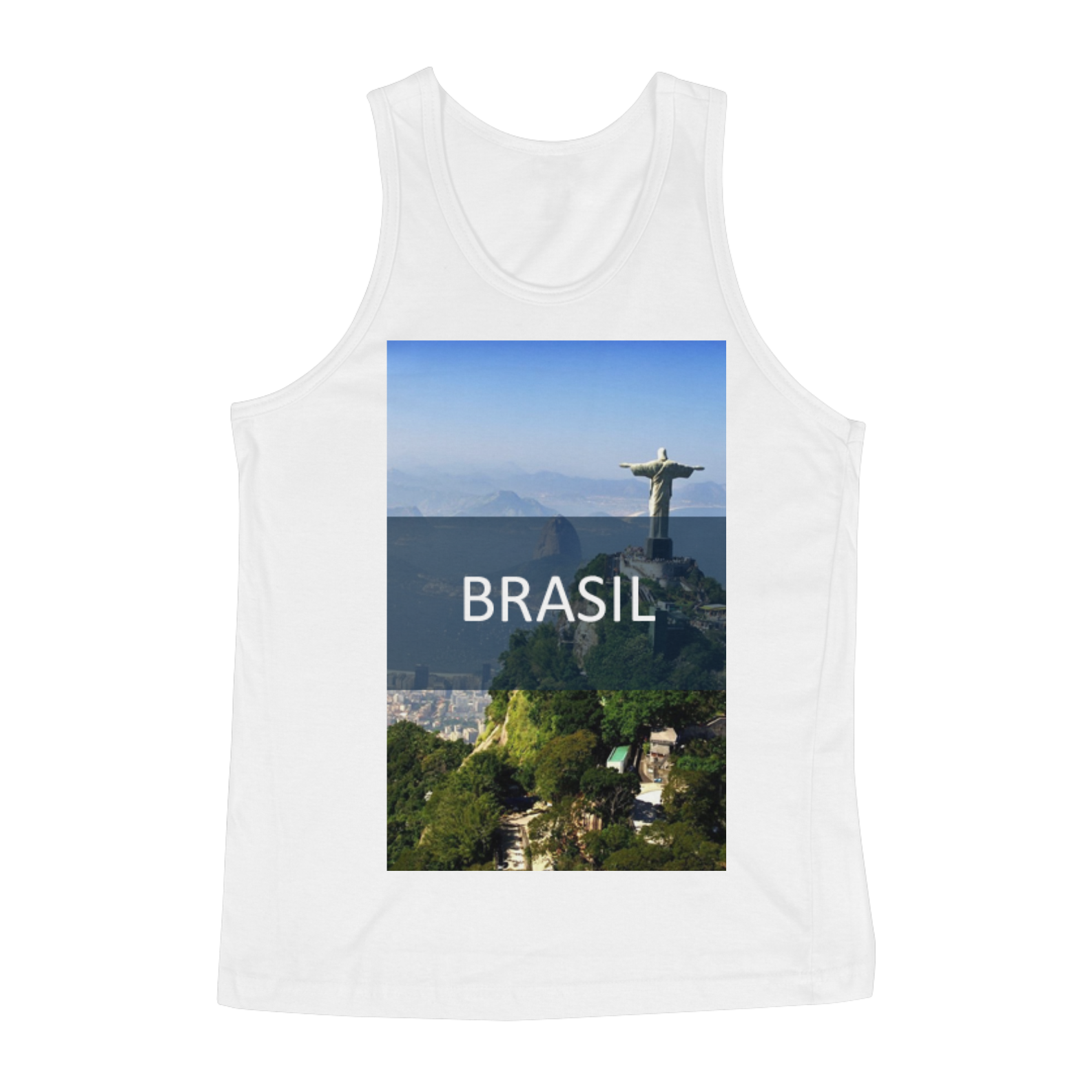 Nome do produto: REGATA MASCULINA BRASIL | JB STYLE