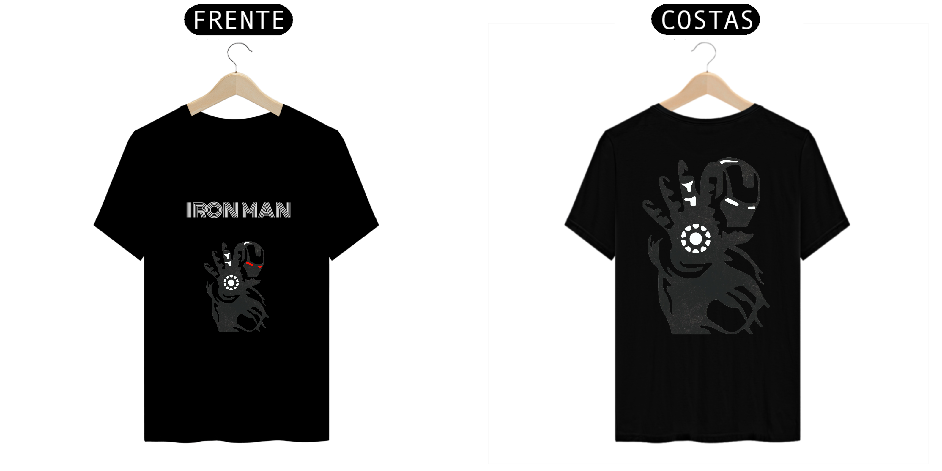 Nome do produto: CAMISETA T-SHIRT CLASSICA IRONMAN | JB STYLE 