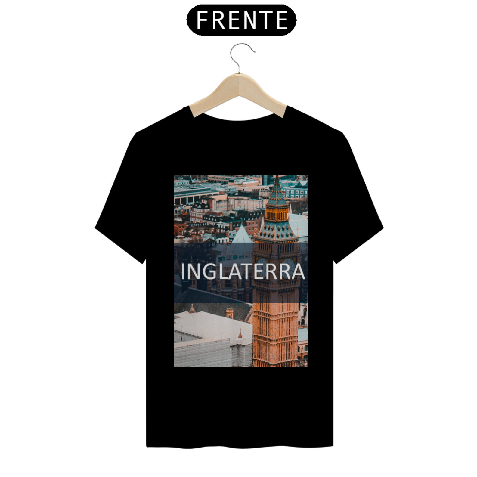 Nome do produto: CAMISETA T-SHIRT INGLATERRA | JB STYLE