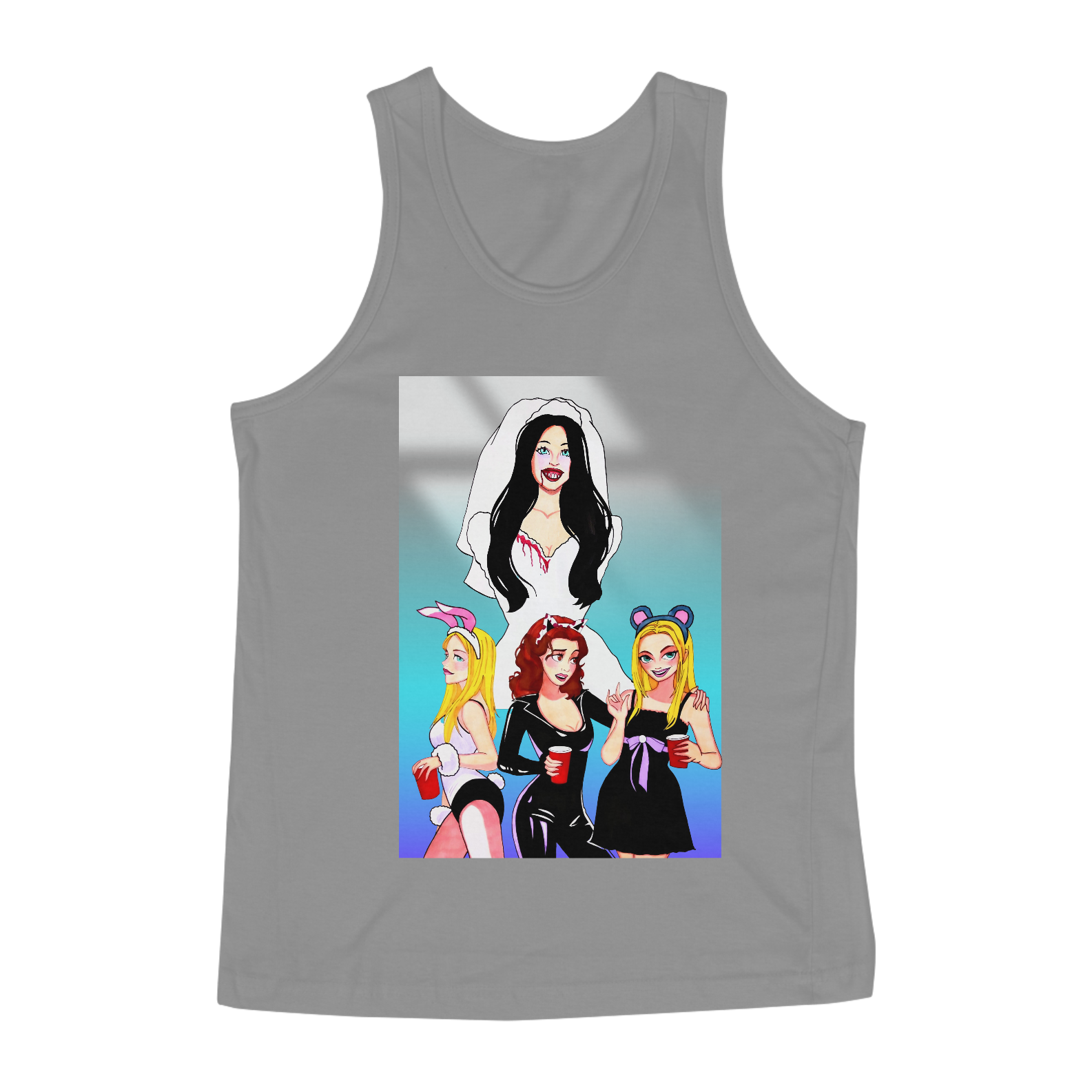 Nome do produto: Regata Masculina Exclusiva - Meninas Malvadas - HallowParty