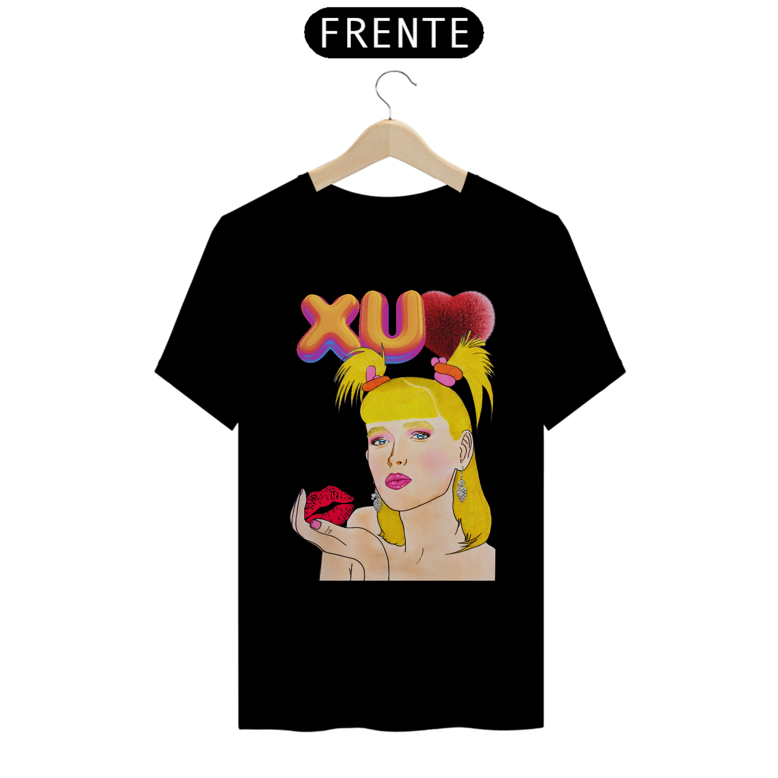 Nome do produto: Camiseta Fandom Quality Exclusiva - Xu Realista Beijinho