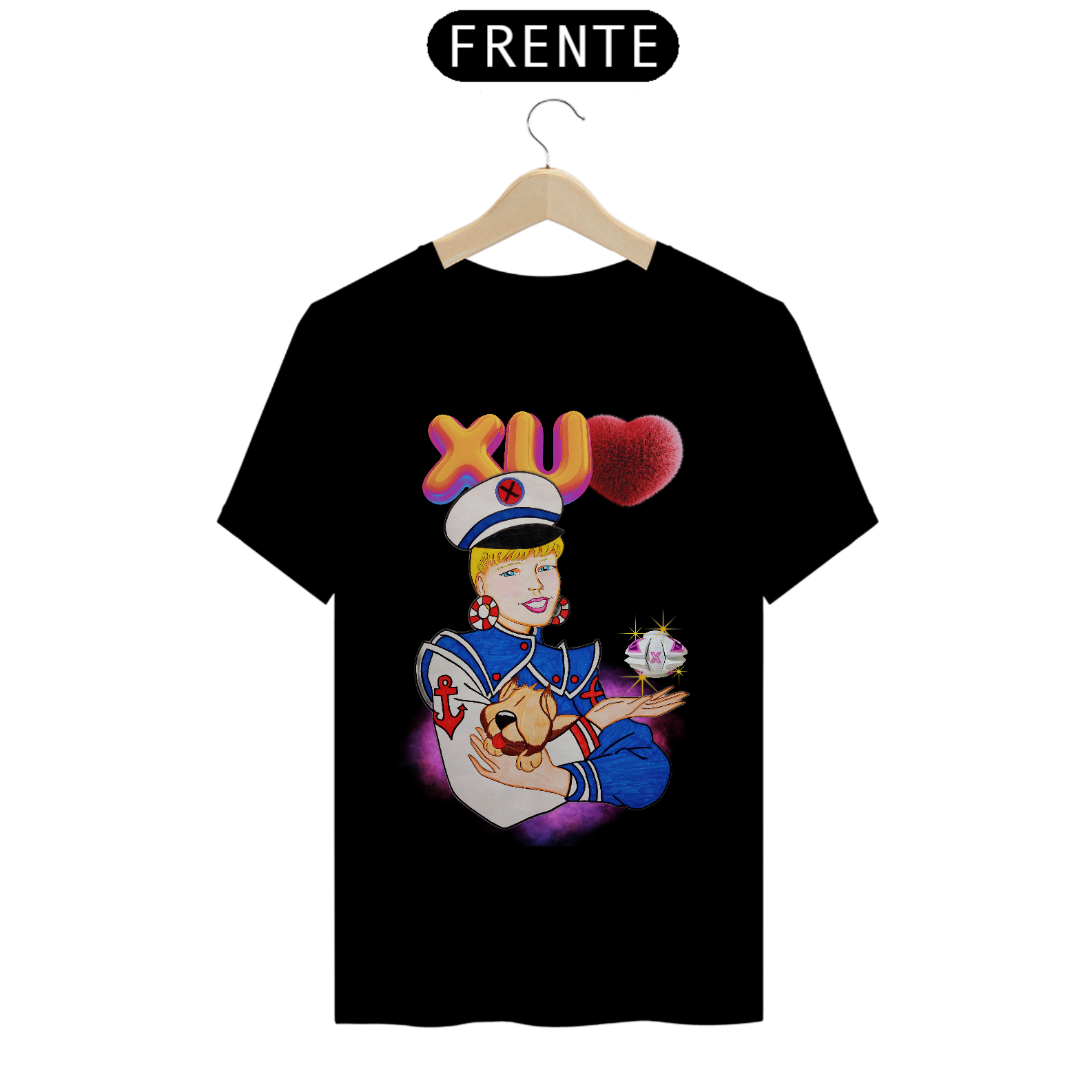 Nome do produto: Camiseta Fandom Quality - Xu Marinheira Nave