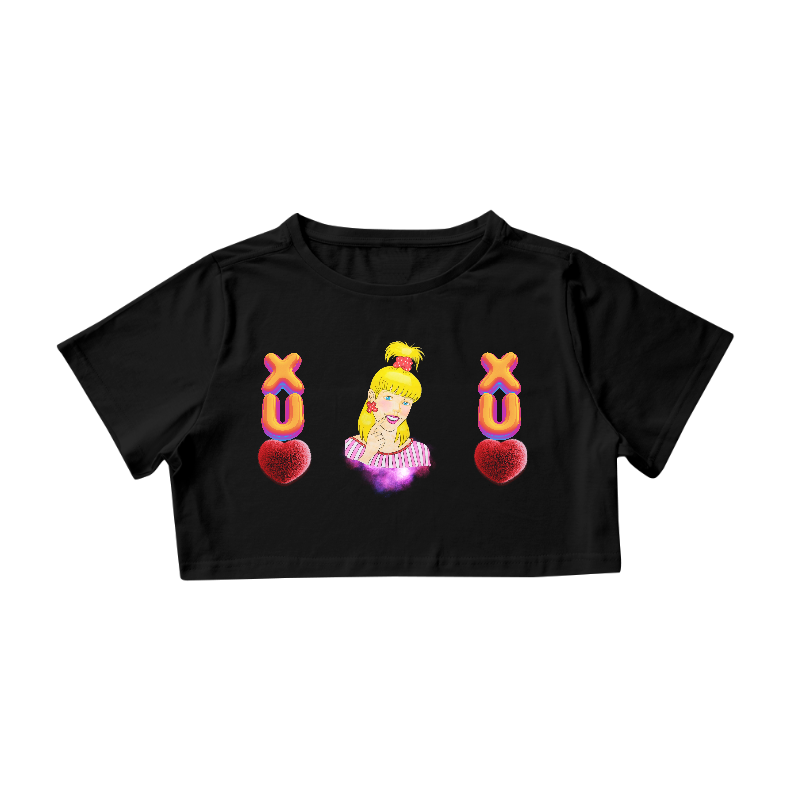 Nome do produto: Cropped Unissex - Xu Xuquinha