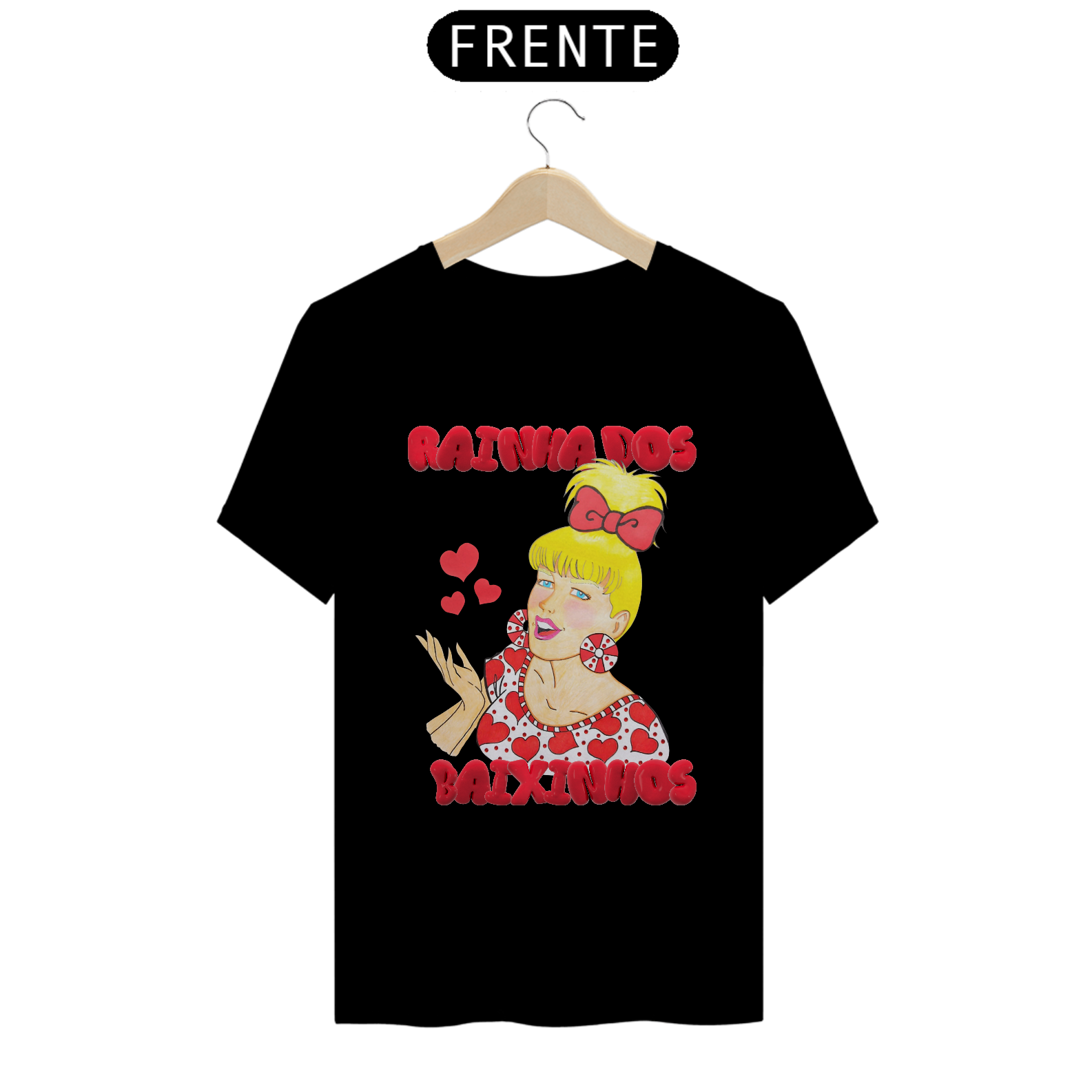 Nome do produto: Camiseta Fandom Quality Exclusiva - Rainha Coraxões