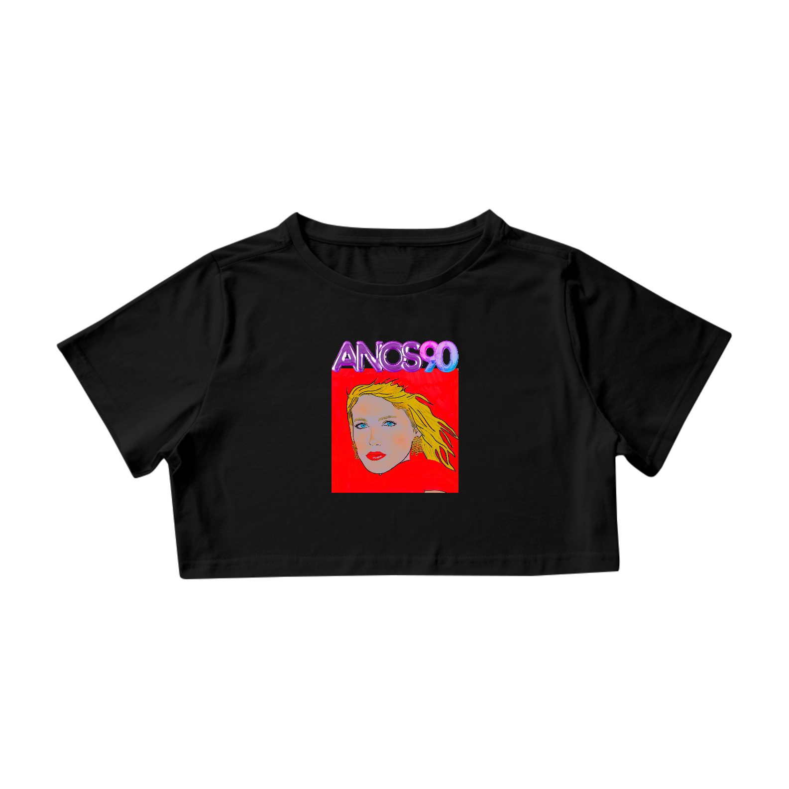 Nome do produto: Cropped Unissex - Xu Anos 90