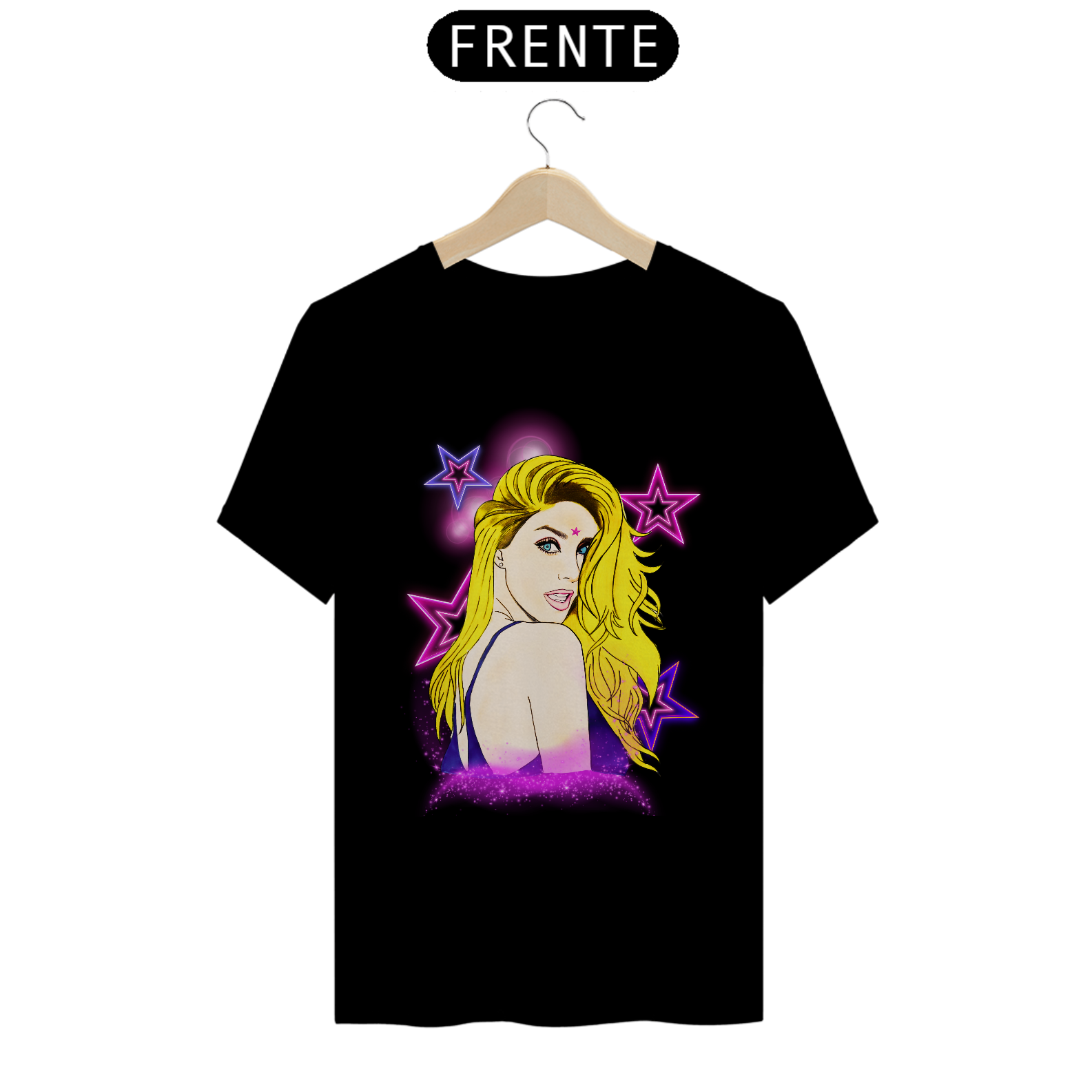 Nome do produto: Camiseta Fandom Quality Exclusiva - Rebelde Anahí