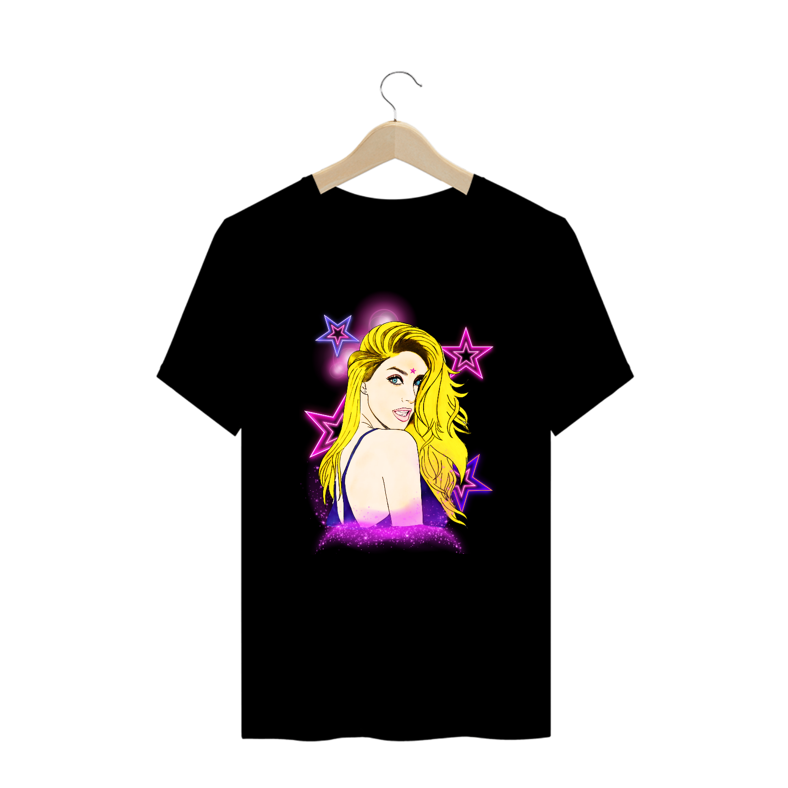 Nome do produto: Camiseta Plus Size Exclusiva -  Rebelde Anahí