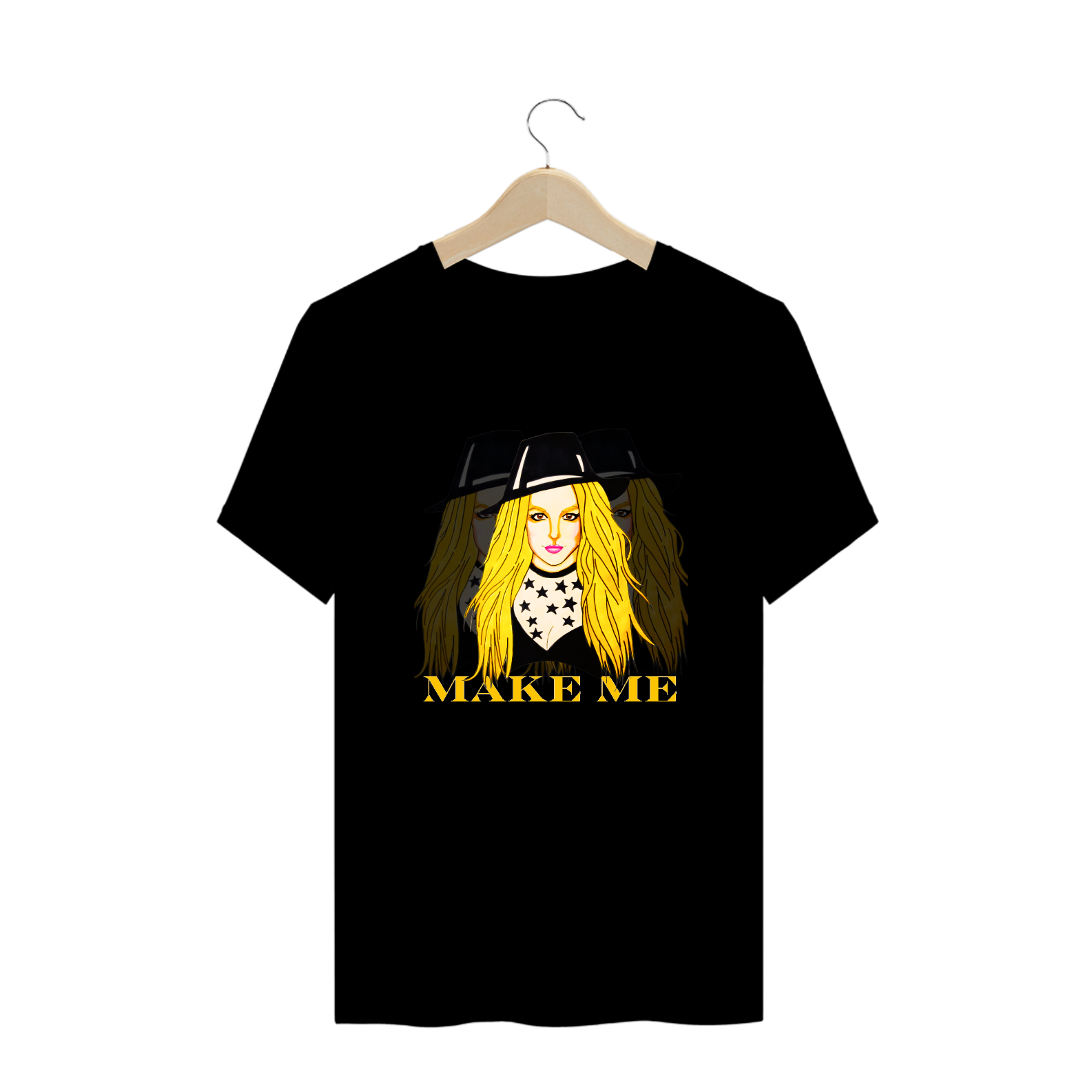 Nome do produto: Camiseta Plus Size Exclusiva - Britney Make Me 