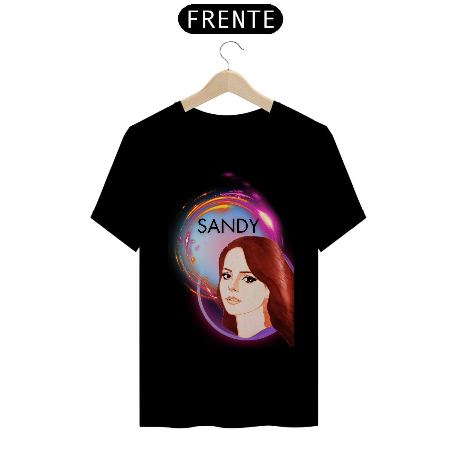 Nome do produto: Camiseta Fandom Exclusiva- Sandy Tour Luz