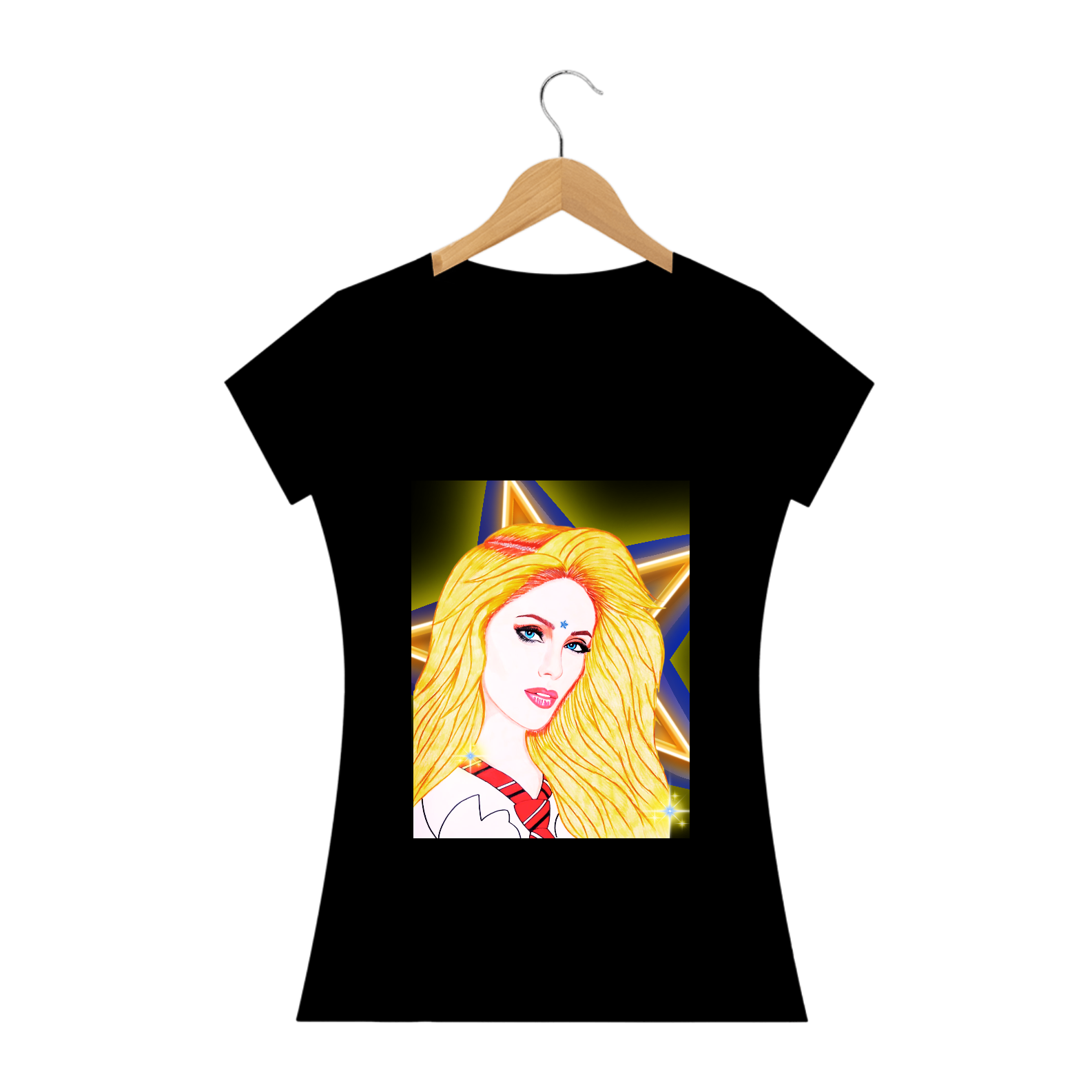 Nome do produto: Baby Long Fandom Quality - Anahí Estrela