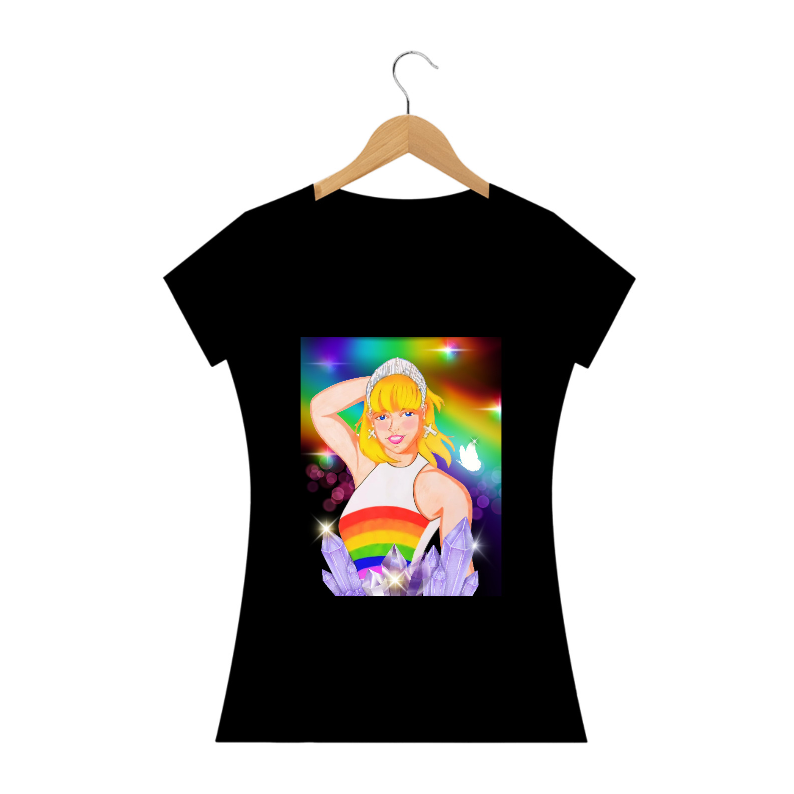 Nome do produto: Baby Long Fandom - Xuxa Contra o Baixo Astral