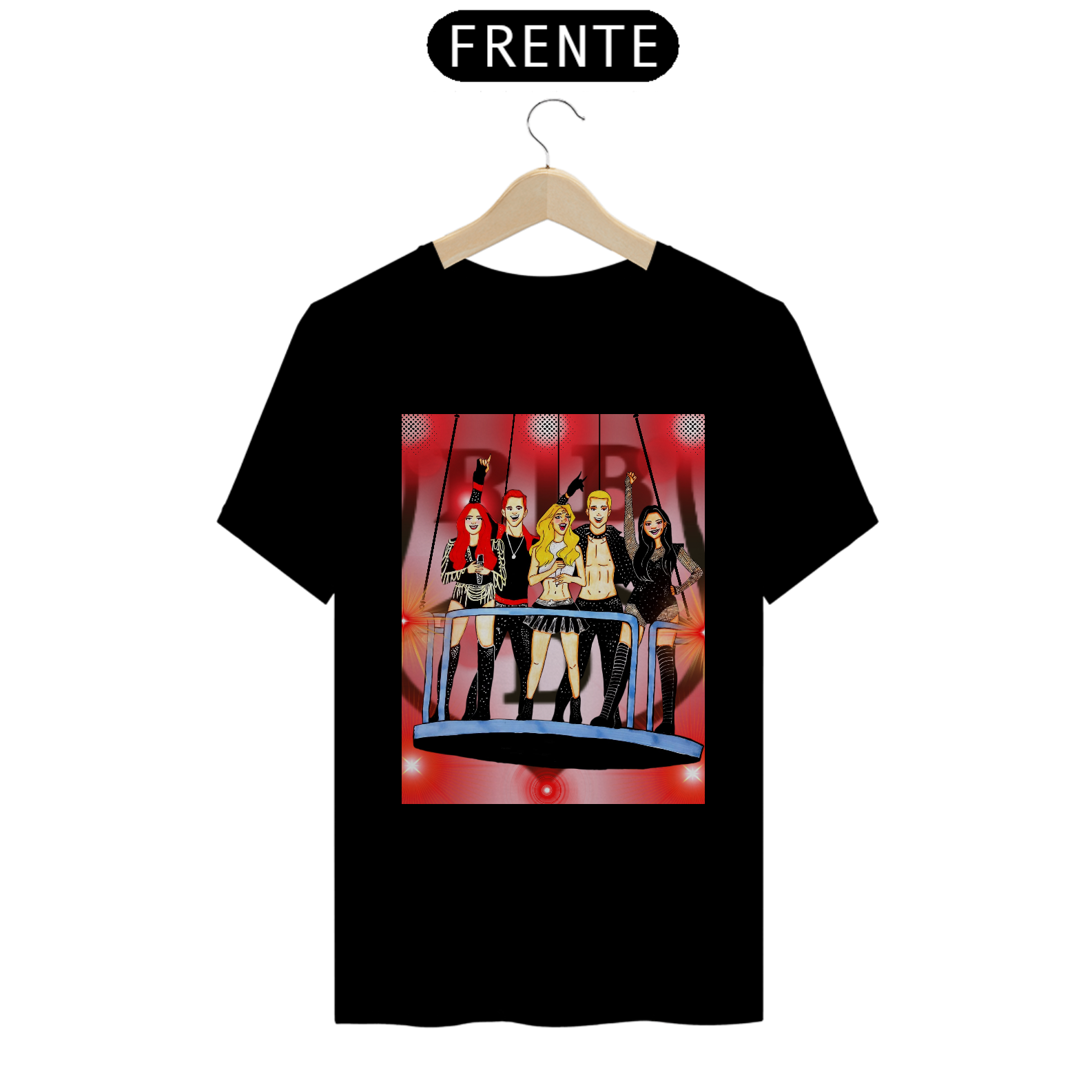 Nome do produto: Camiseta Fandom Quality - RBD TOUR 2023 