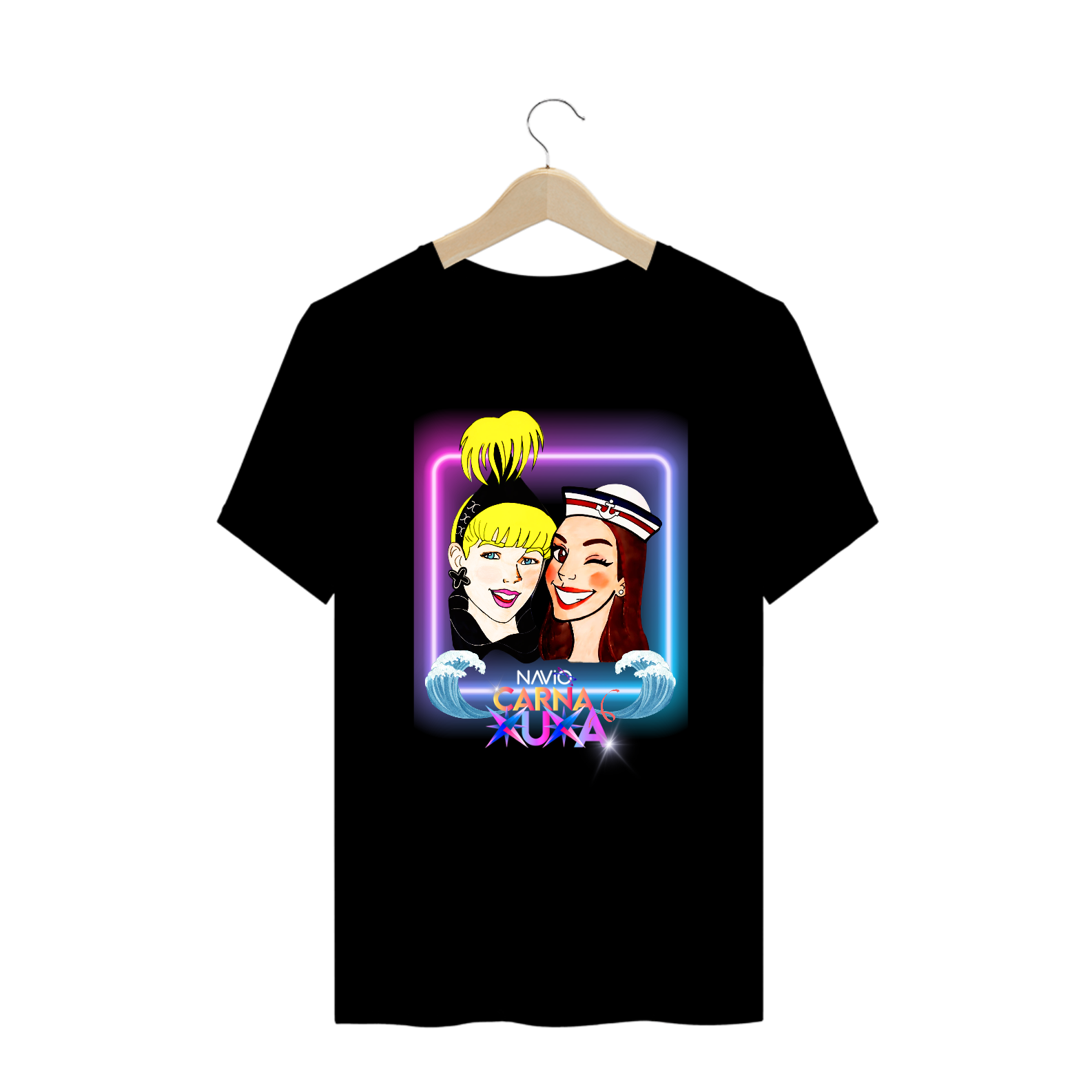 Nome do produto:  Plus Size Fandom Exclusiva - Xuxa e Ivete Navio Carna Xuxa