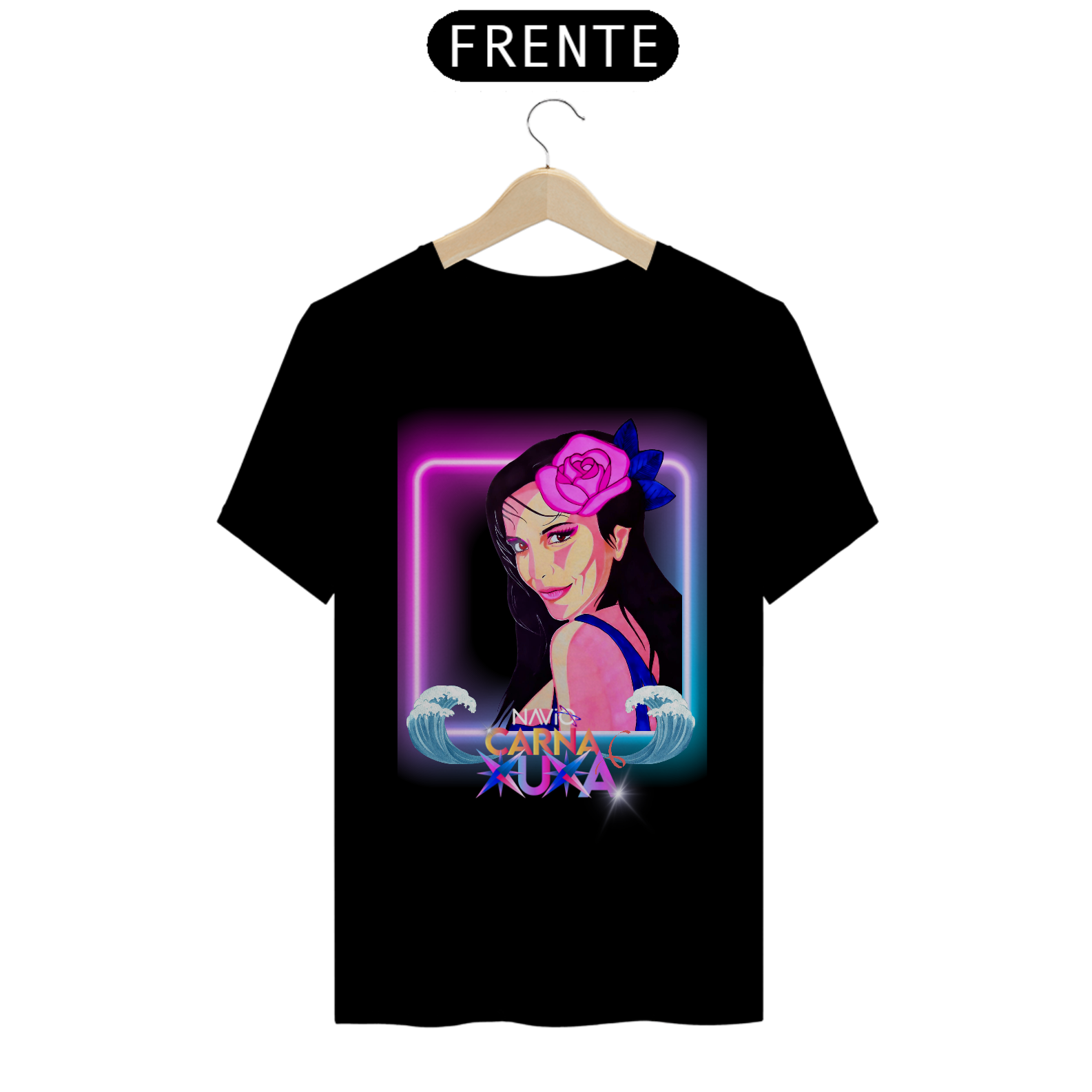 Nome do produto: Camiseta Exclusiva -  Ivete - Navio Carna Xuxa