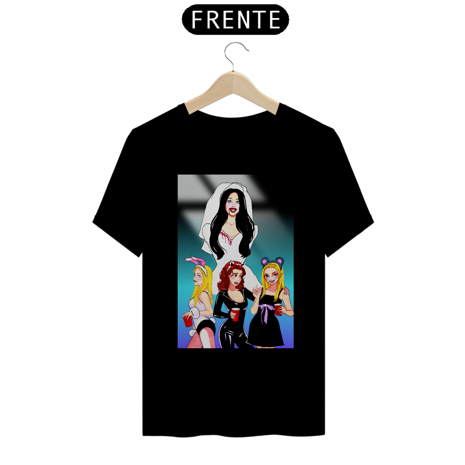 Nome do produto: Camiseta Fandom Exclusiva - Meninas Malvadas - HallowParty