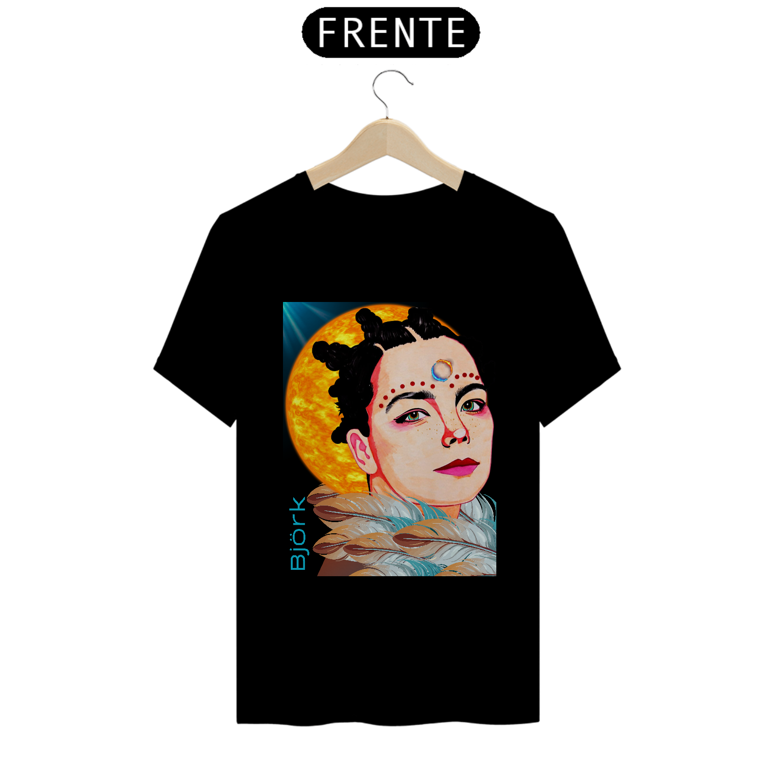 Nome do produto: Camiseta fandom Exclusiva - Bjork