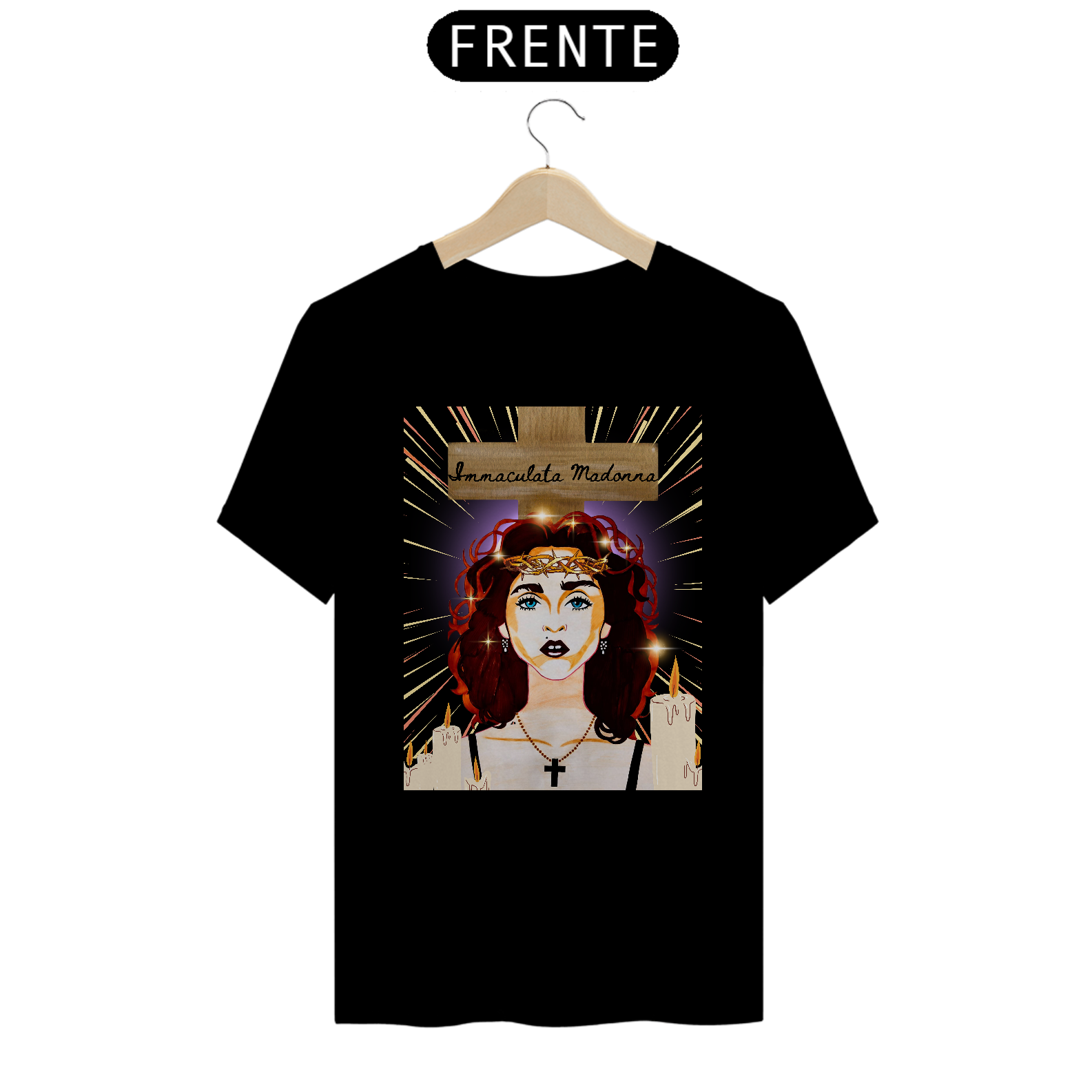 Nome do produto: Camiseta Fandom Exclusiva - Immaculata Madonna