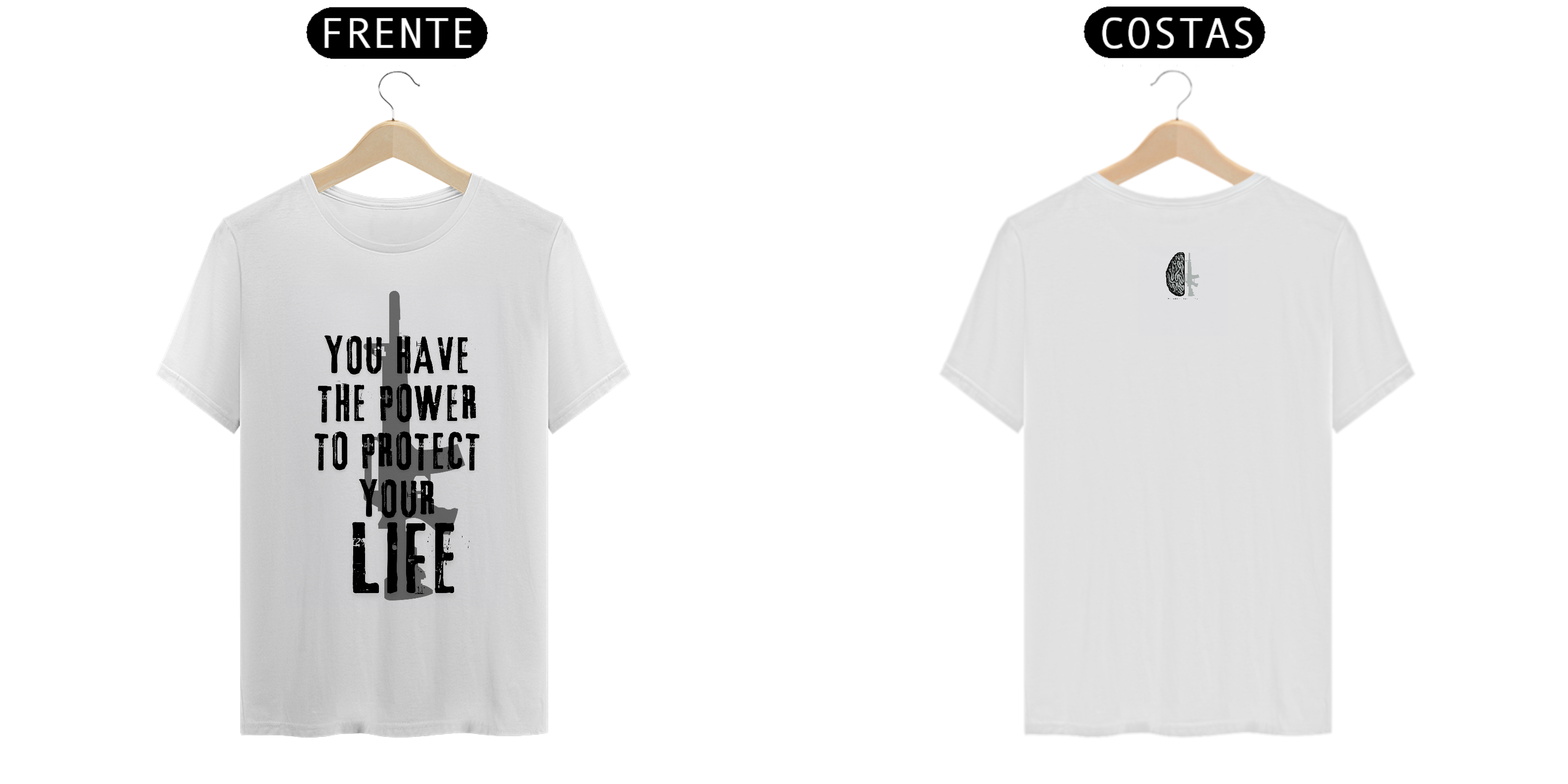 Nome do produto: Camiseta You have the power - Homem