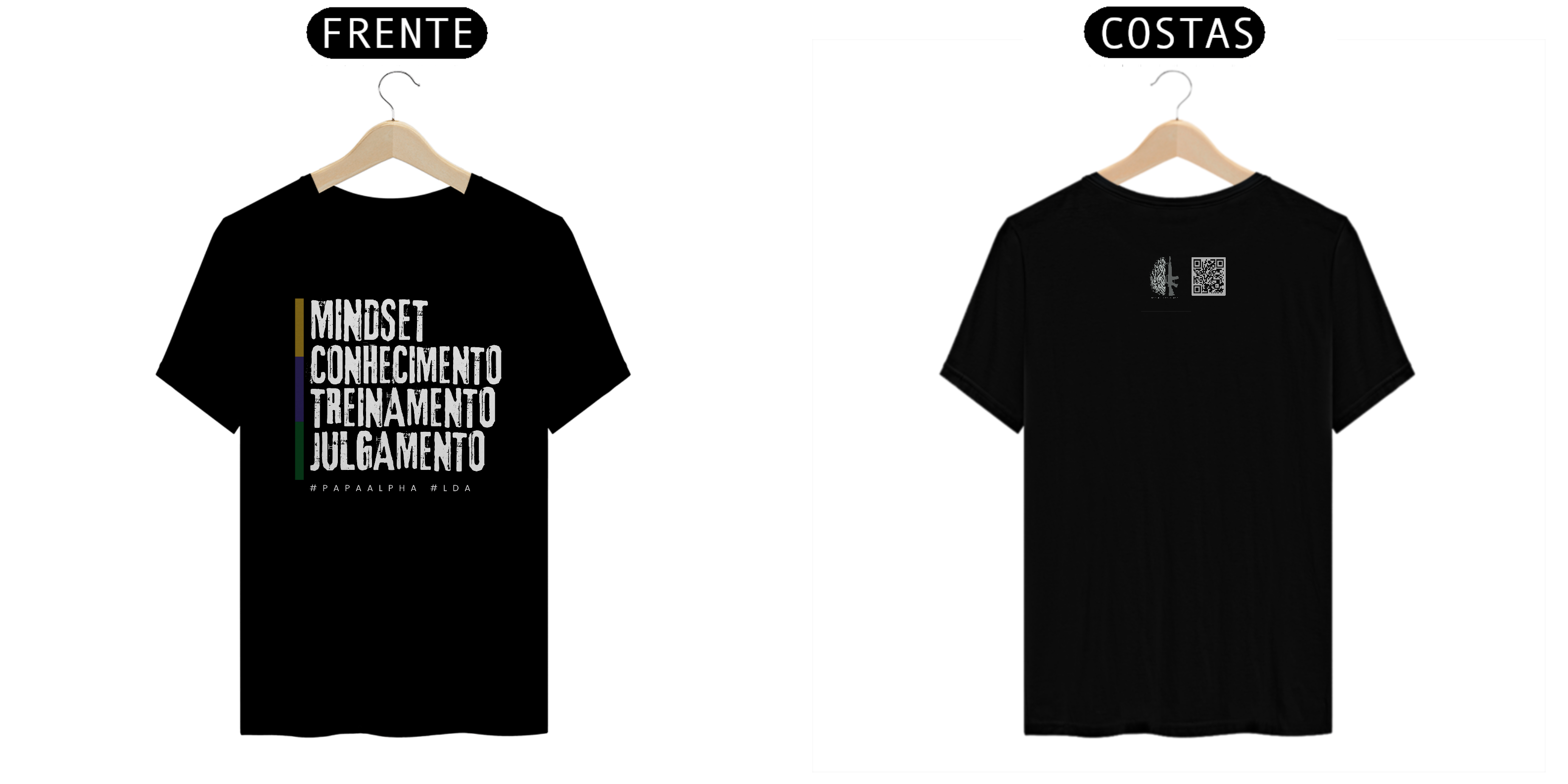 Nome do produto: Camiseta Princípios porte e LDA