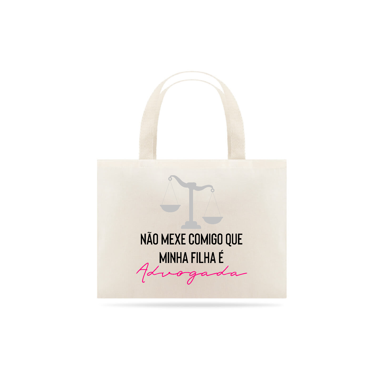Tote: Não Mexe Comigo (Rosa)