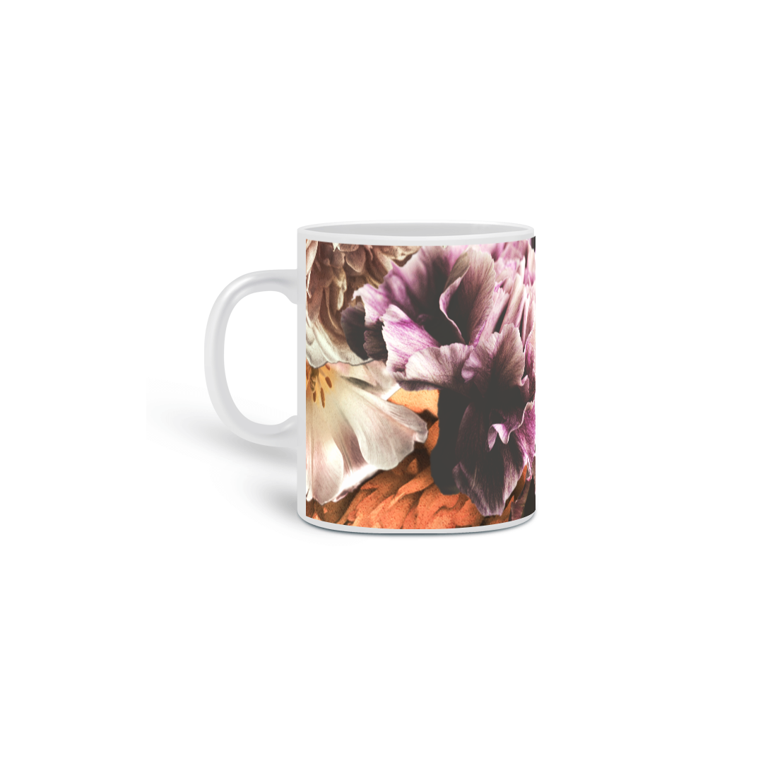 Caneca: Flores