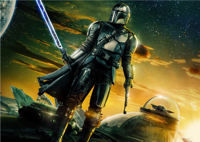 Nome do produto: Poster The Mandalorian