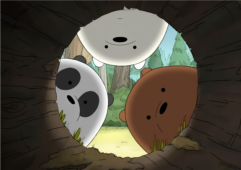 Nome do produto: Poster Ursos Sem Curso