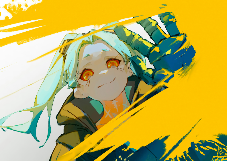 Nome do produto: Poster Rebecca Cyberpunk