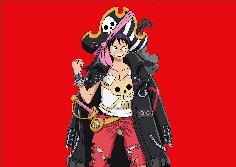 Nome do produto: Poster Luffy Rei dos Piratas