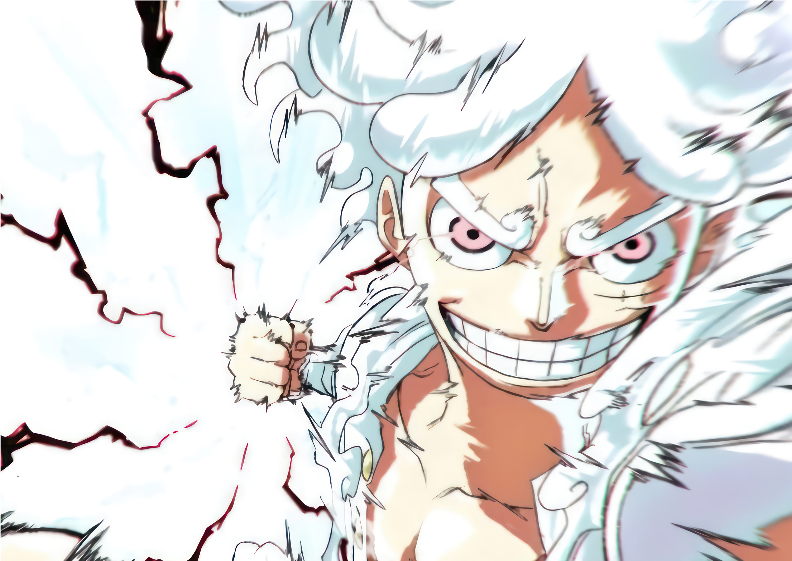 Nome do produto: Poster Luffy Gear 5