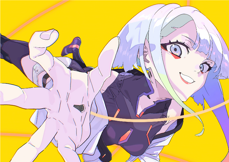 Nome do produto: Poster Lucy Cyberpunk