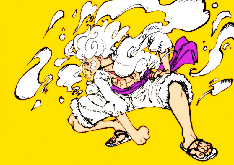 Nome do produto: Poster Luffy Gear 5