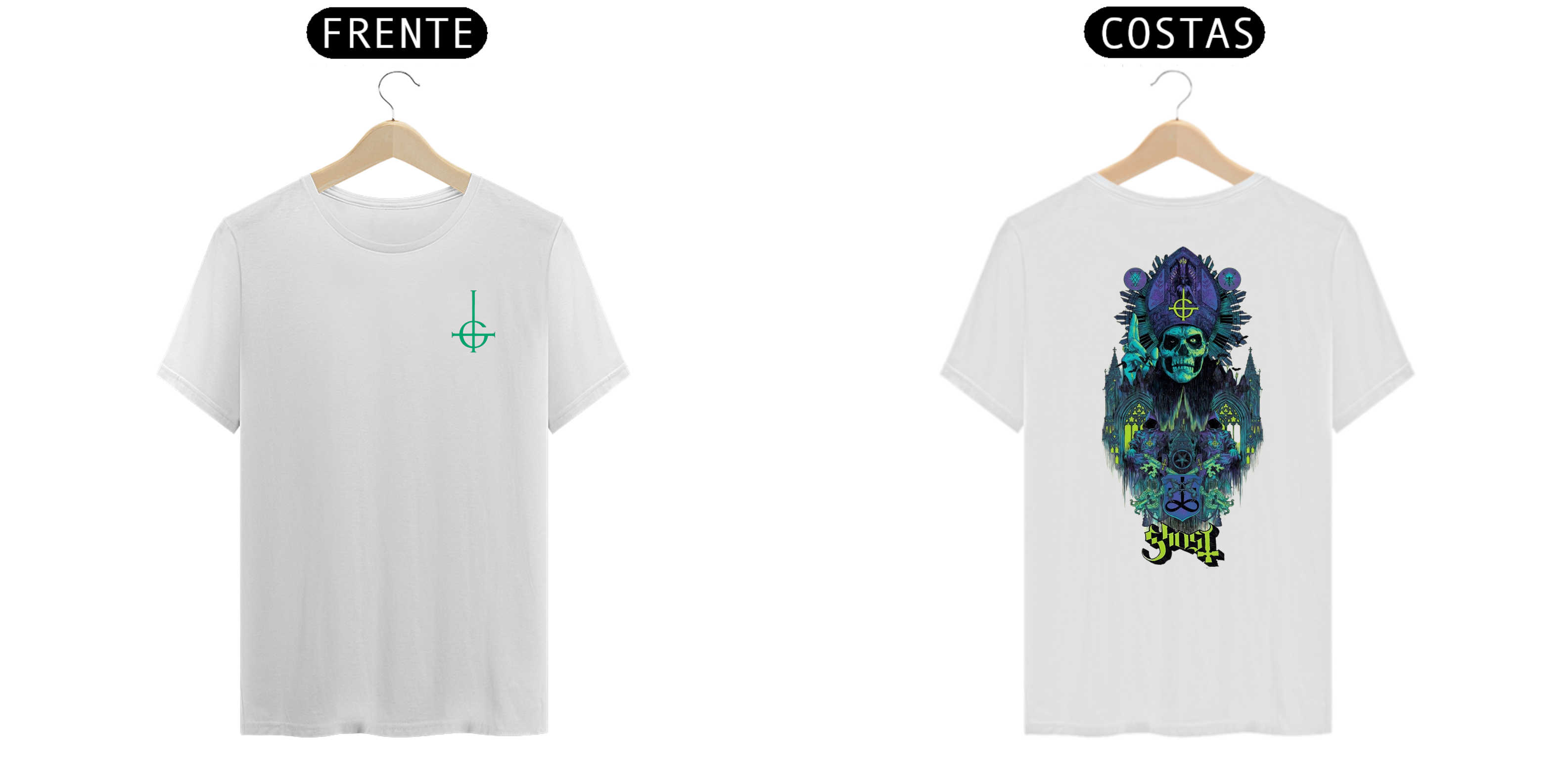 Nome do produto: Camisa Ghost 