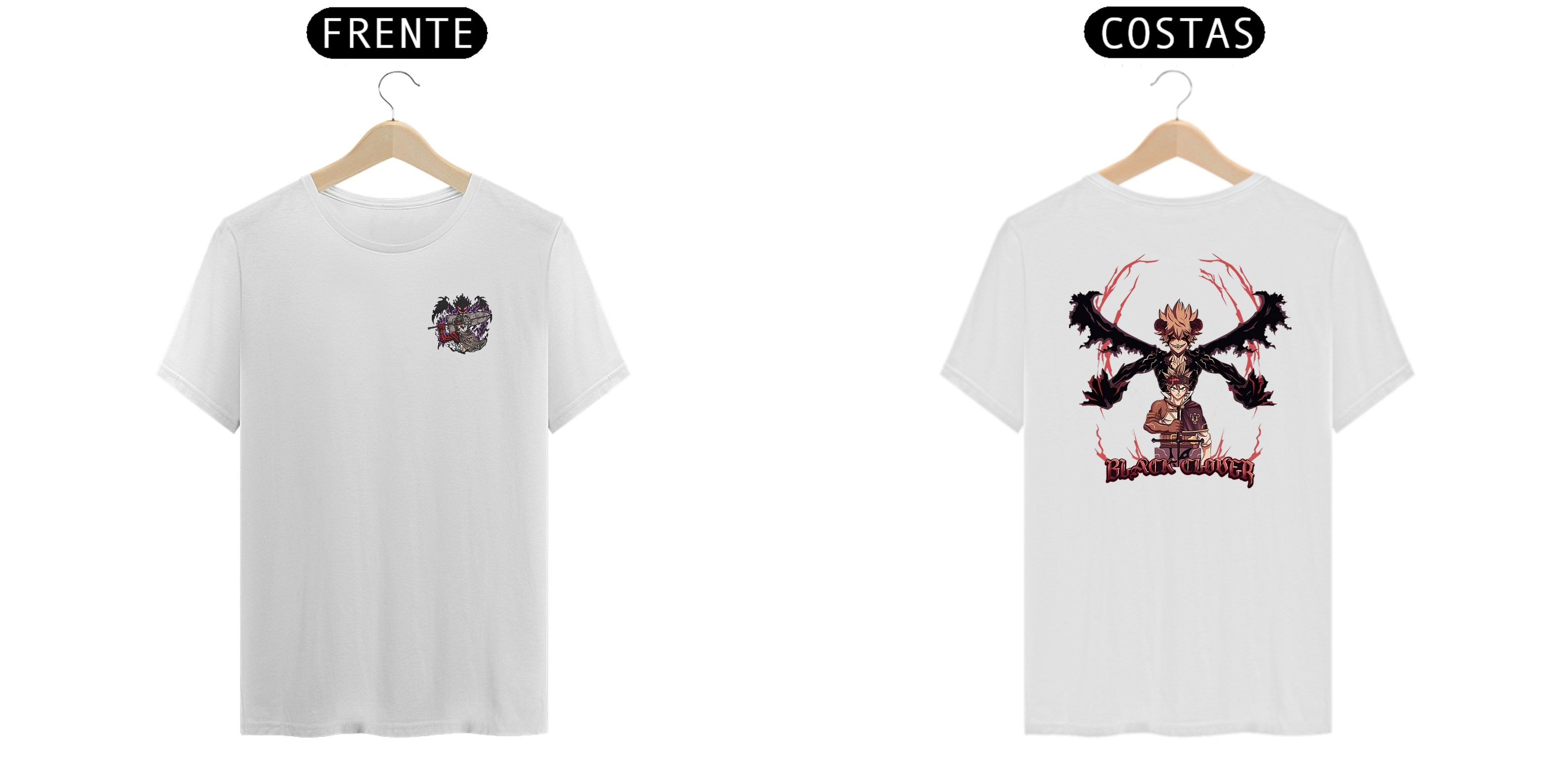 Nome do produto: Camisa BlackClover