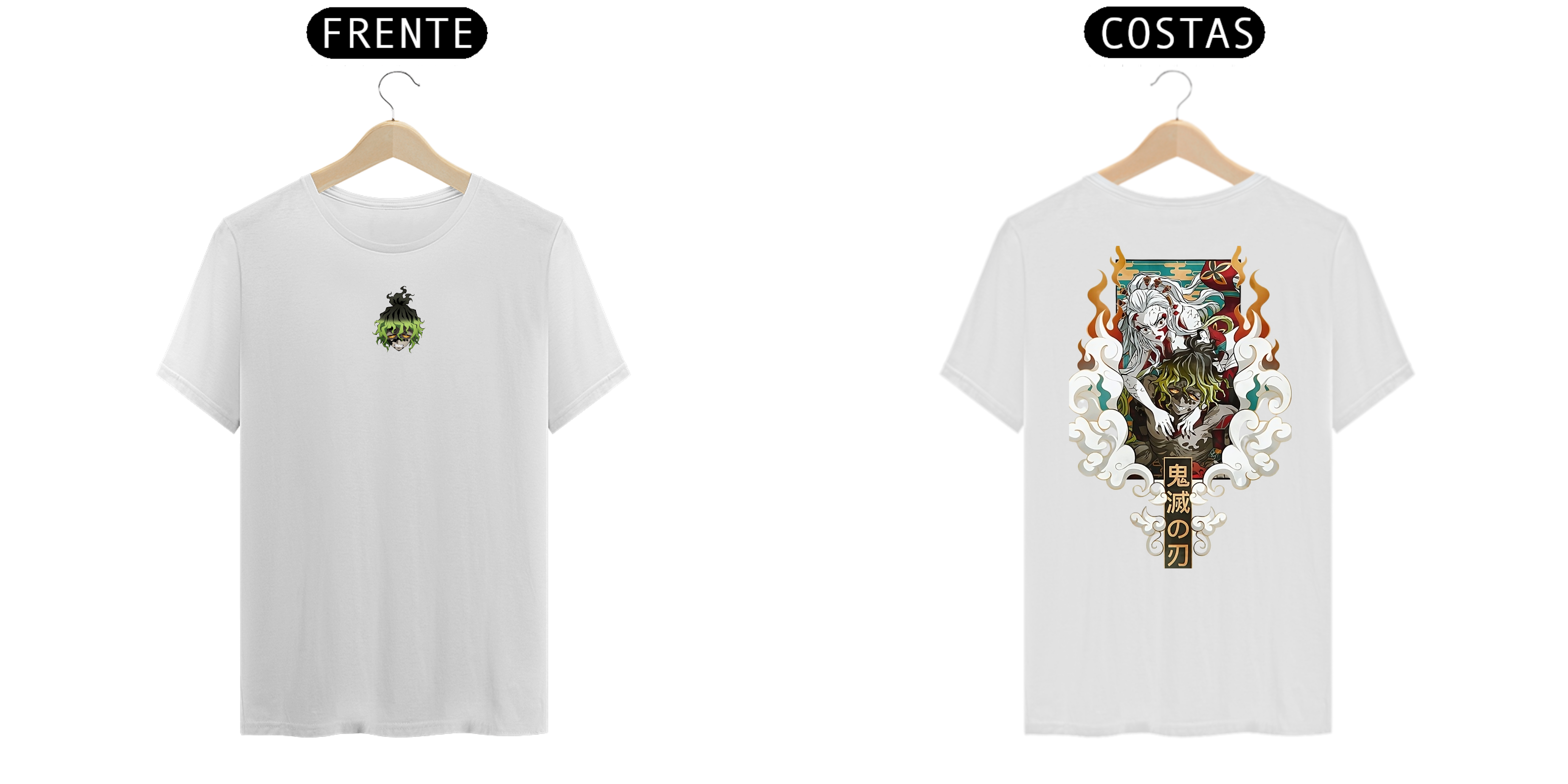 Nome do produto: Camisa Gyutaro e Daki