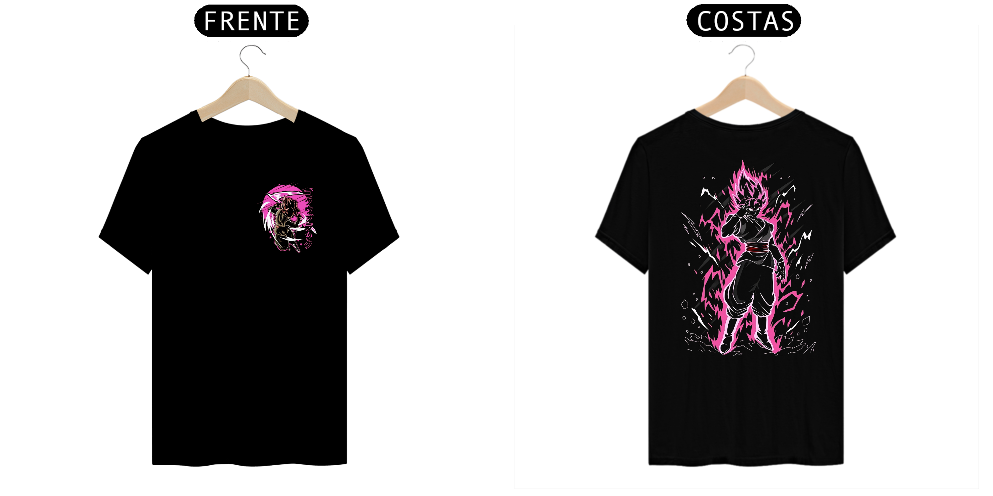 Nome do produto: T-Shirts Goku Black V1