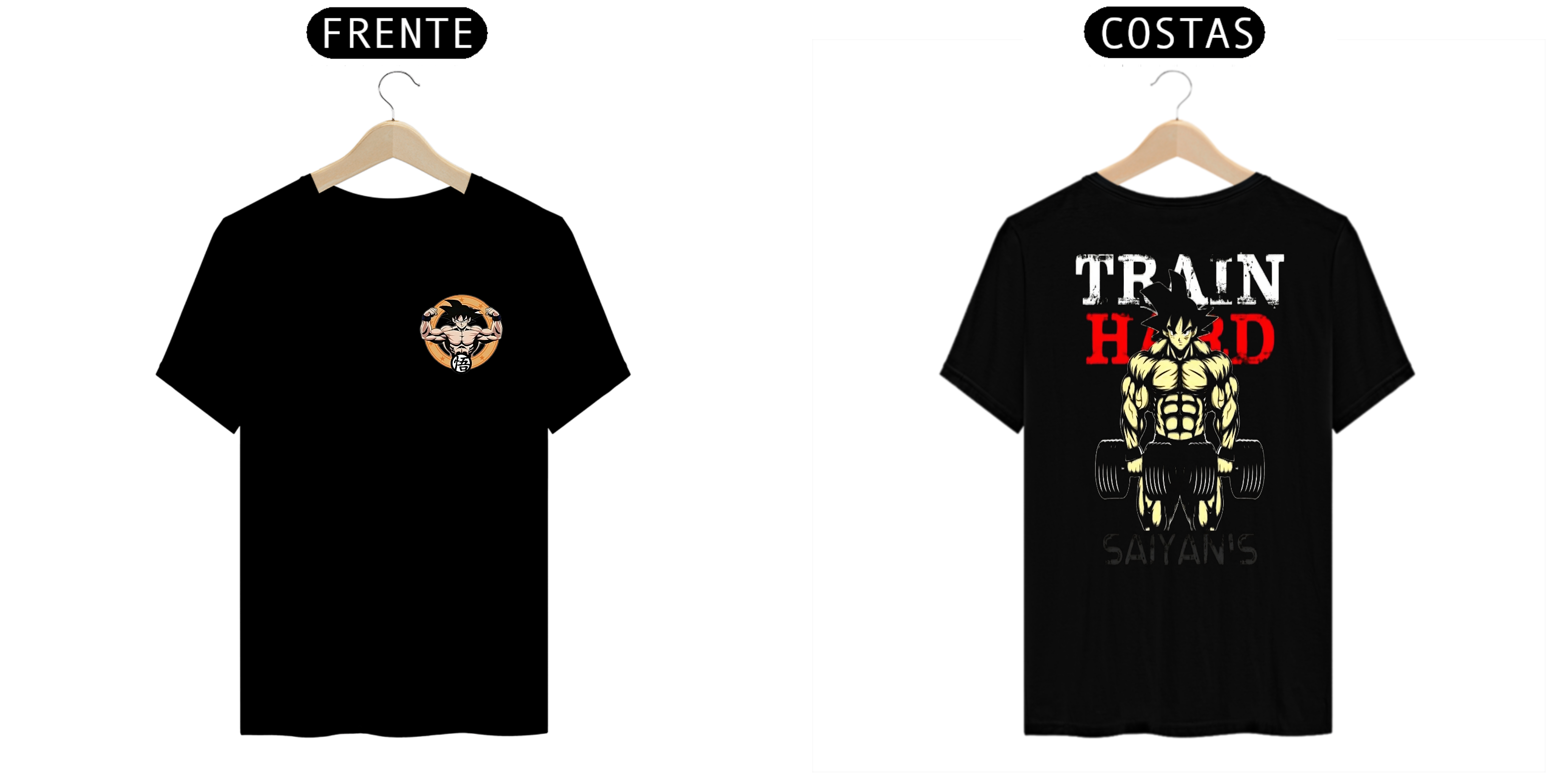 Nome do produto: Camisa Train Saiyajin